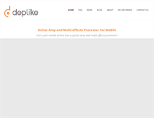 Tablet Screenshot of deplike.com